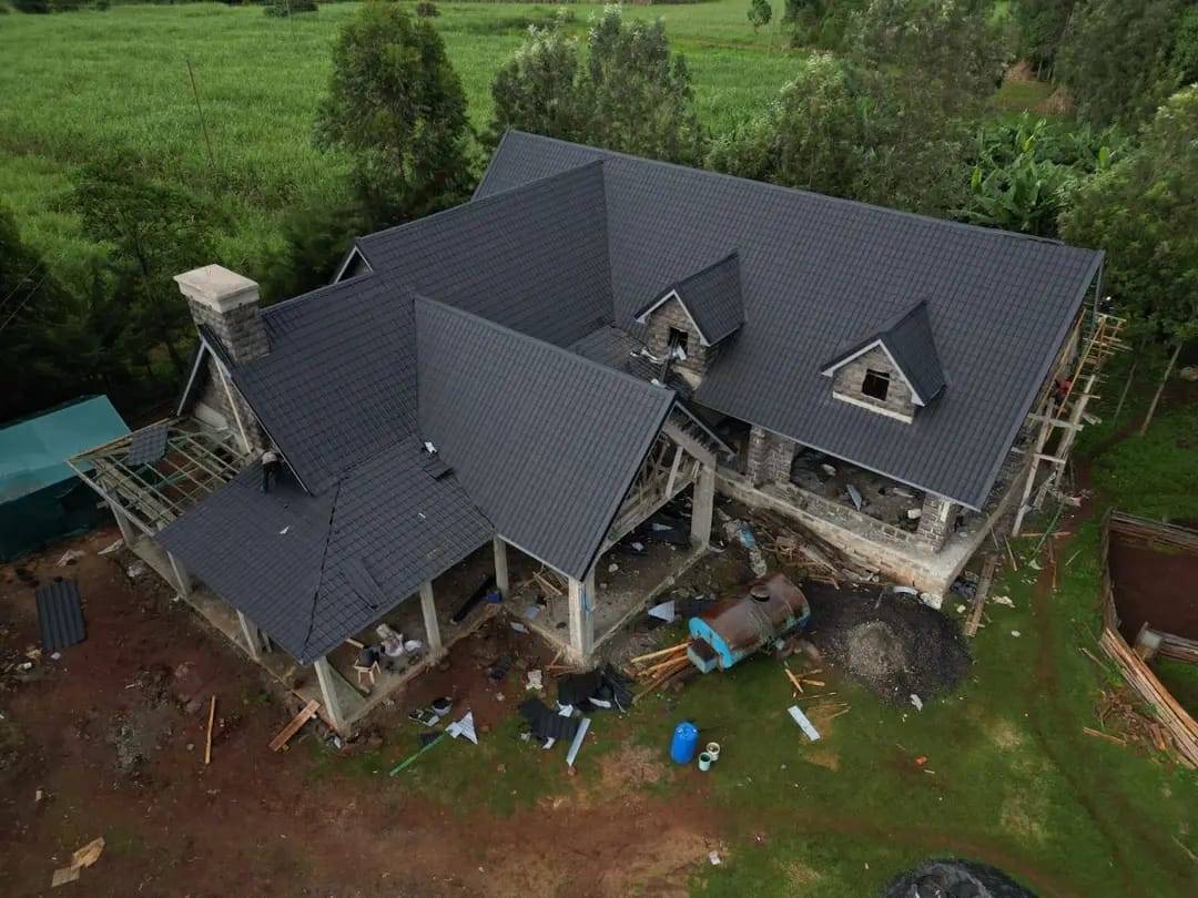 Roofing Installation Project in Limuru weroof kenya